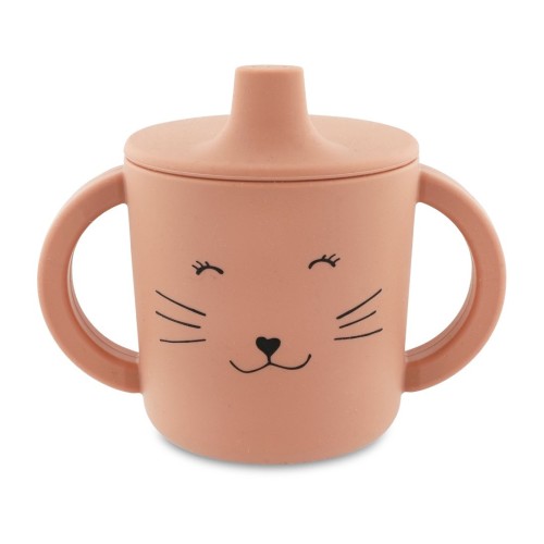 Trixie Εκπαιδευτικό Ποτηράκι Σιλικόνης Sippy Cup Mrs. Cat