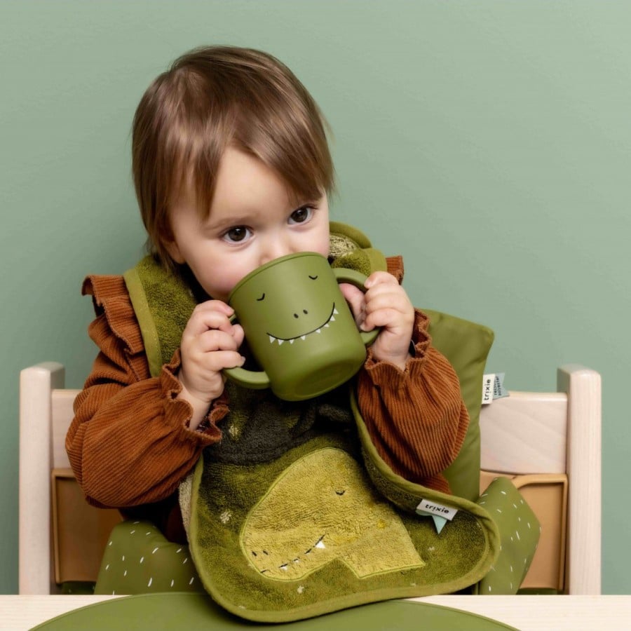 Trixie Εκπαιδευτικό Ποτηράκι Σιλικόνης Sippy Cup Mr. Dino