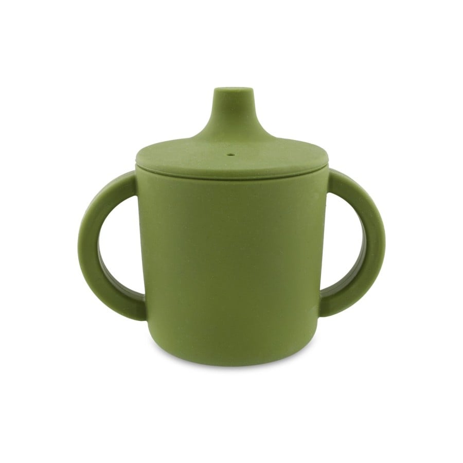 Trixie Εκπαιδευτικό Ποτηράκι Σιλικόνης Sippy Cup Mr. Dino