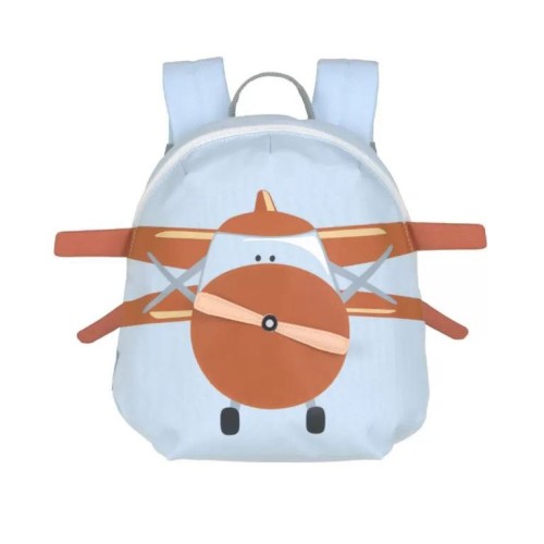 Lassig Tiny Backpack Μικρή Τσάντα Πλάτης Propeller Plane