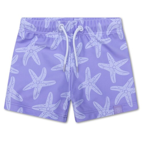 Swim Essentials Βρεφικό-Παιδικό Μαγιό Boxer με Προστασία UPF50+ Lila a Star