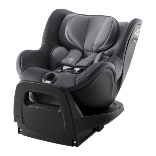 Britax Romer Dualfix Pro I-Size 360° i-Size 40-105cm Κάθισμα Αυτοκινήτου Midnight Grey με Δώρο Summer Cover