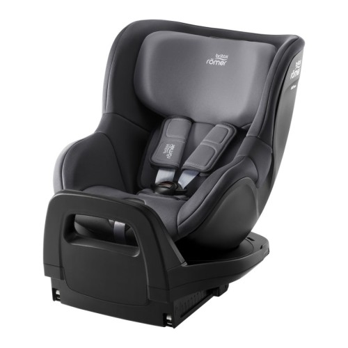 Britax Romer Dualfix Pro M i-Size 360° i-Size 61-105cm Κάθισμα Αυτοκινήτου Midnight Grey με Δώρο Summer Cover