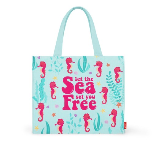 Legami Τσάντα Θαλάσσης Beach Bag Seahorse