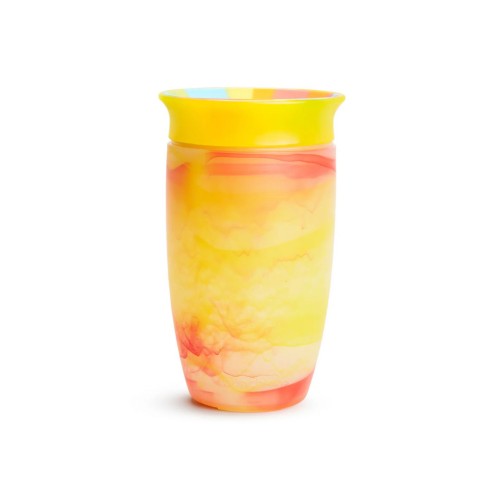 Munchkin Εκπαιδευτικό Ποτήρι Miracle Sippy Tropical Swirl 296ml Κίτρινο