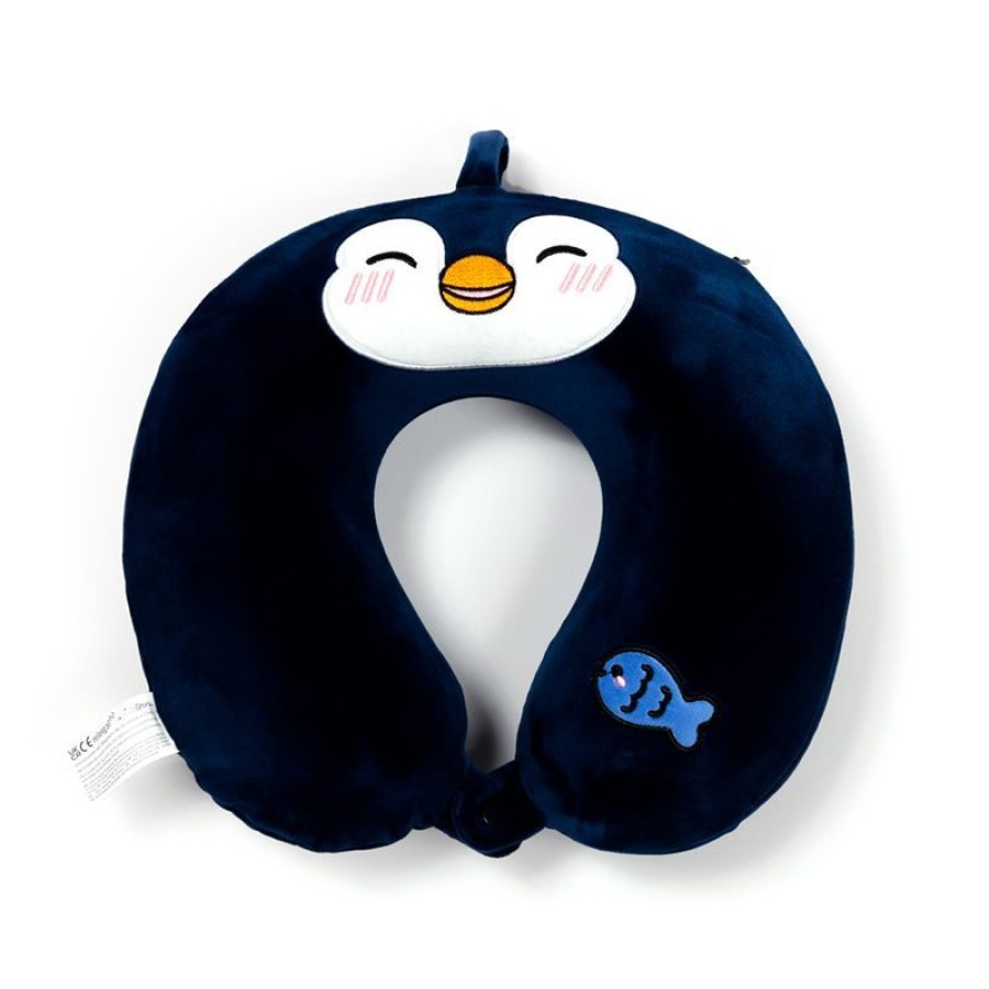 Puckator Παιδικό Μαξιλάρι Ταξιδίου Memory Foam Adoramals Nico The Penguin