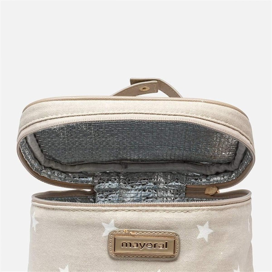 Mayoral Δερματίνη Τσάντα Θερμός beige 19873-55