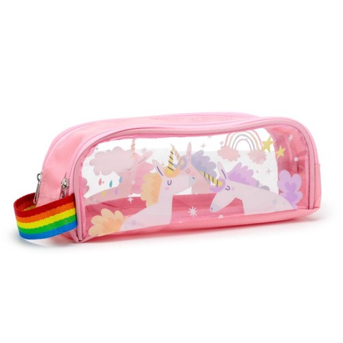 Puckator Παιδική Διάφανη Κασετίνα Unicorn