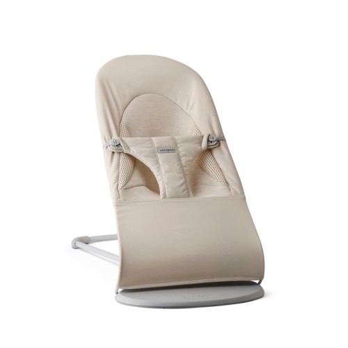 BabyBjörn Βρεφικό Ρηλάξ Balance Soft Tri Fabric Light Beige