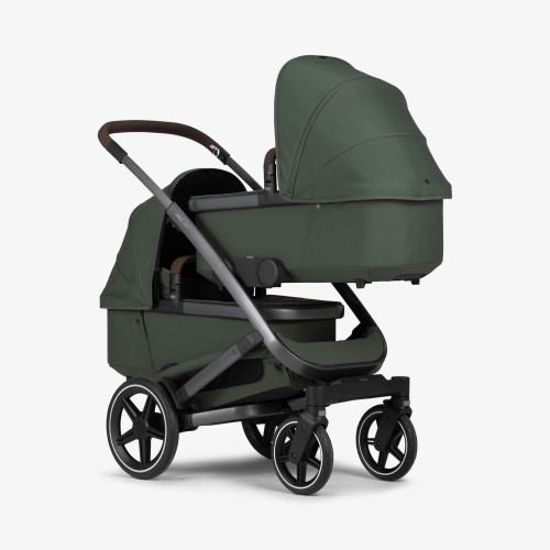 Joolz Geo3 Twin Premium Παιδικό Καρότσι Διδύμων Forest Green