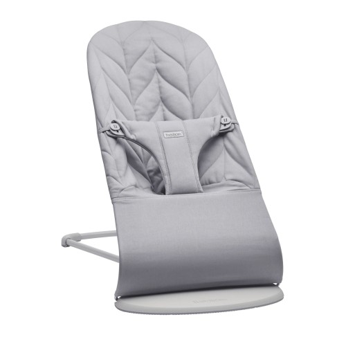 BabyBjörn Βρεφικό Ρηλάξ Bliss Woven Petal Quilt Light Grey