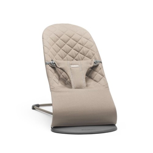 BabyBjörn Βρεφικό Ρηλάξ Bliss Woven Classic Quilt Sand Grey