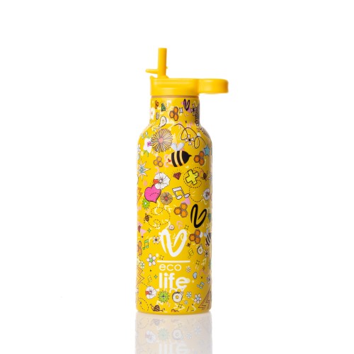 ﻿Ecolife x Vasiliki Παιδικό Παγούρι Θερμός Joy 500ml