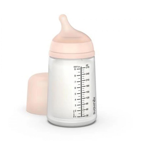 Suavinex Μπιμπερό Anti Colic Zero 270ml 3m+ με Μεσαία Ροή