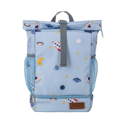 FreeOn Παιδικό Σακίδιο Πλάτης Rolltop Junior Adventure Blue