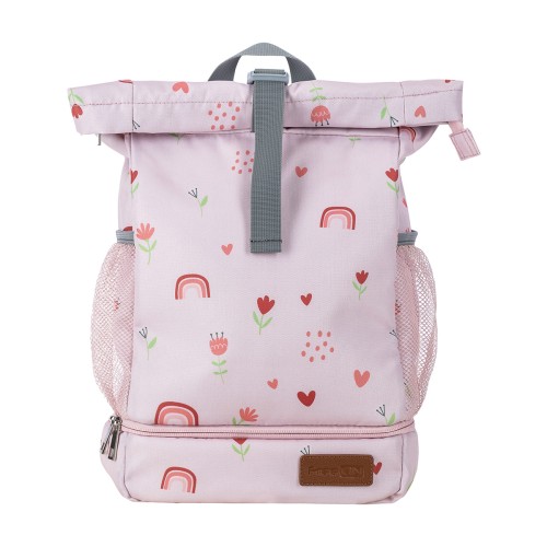 FreeOn Παιδικό Σακίδιο Πλάτης Rolltop Junior Adventure Pink