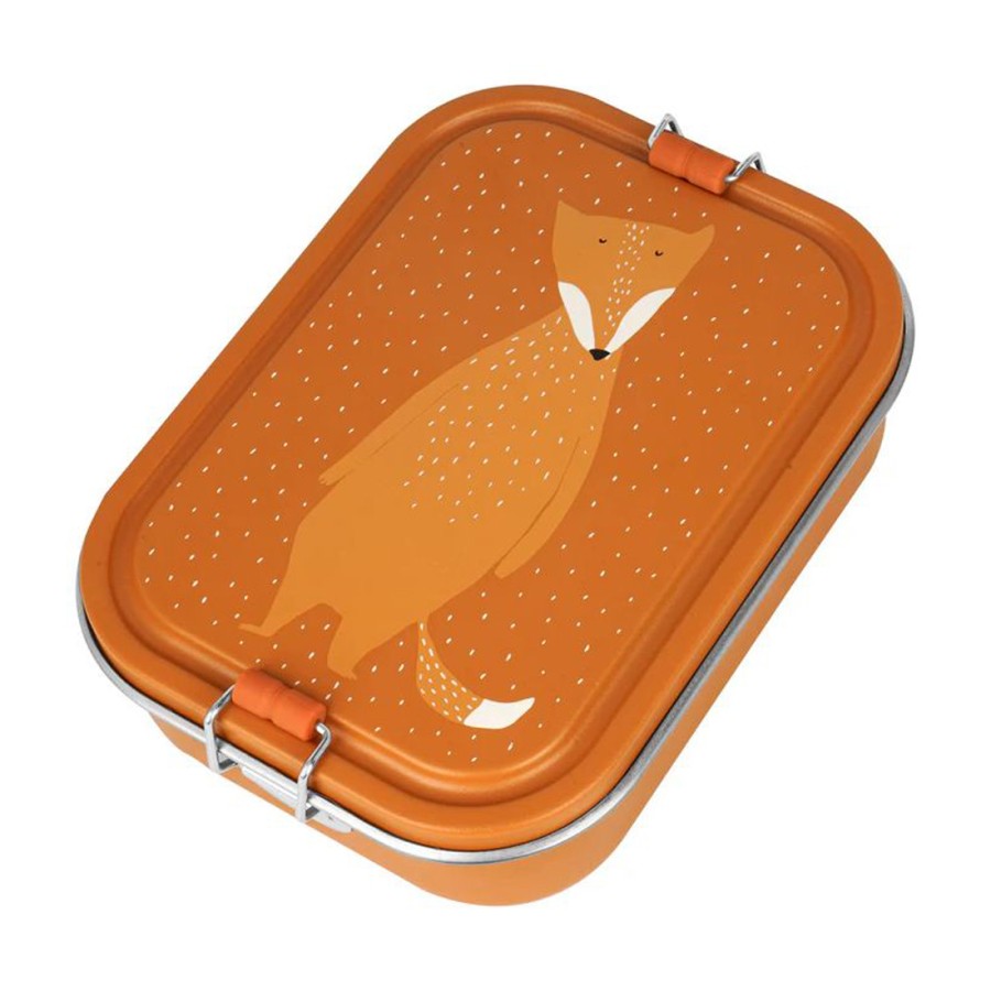 Trixie Παιδικό Ανοξείδωτο Φαγητοδοχείο Lunch Box Large Mr. Fox 1200ml