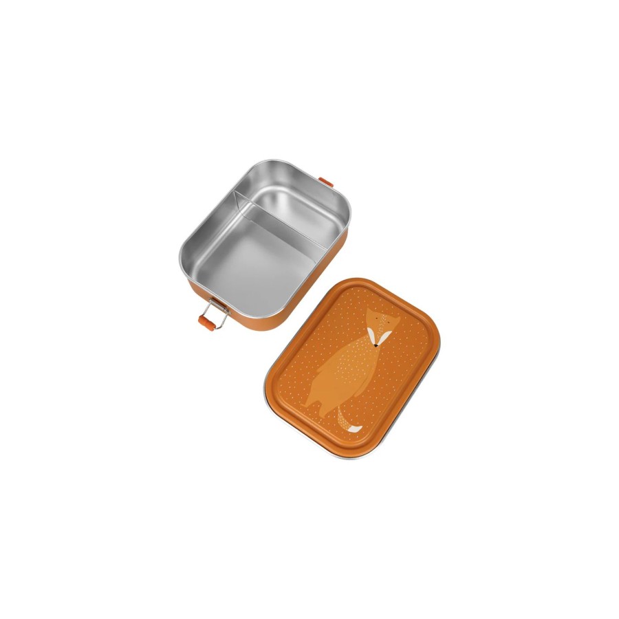 Trixie Παιδικό Ανοξείδωτο Φαγητοδοχείο Lunch Box Large Mr. Fox 1200ml