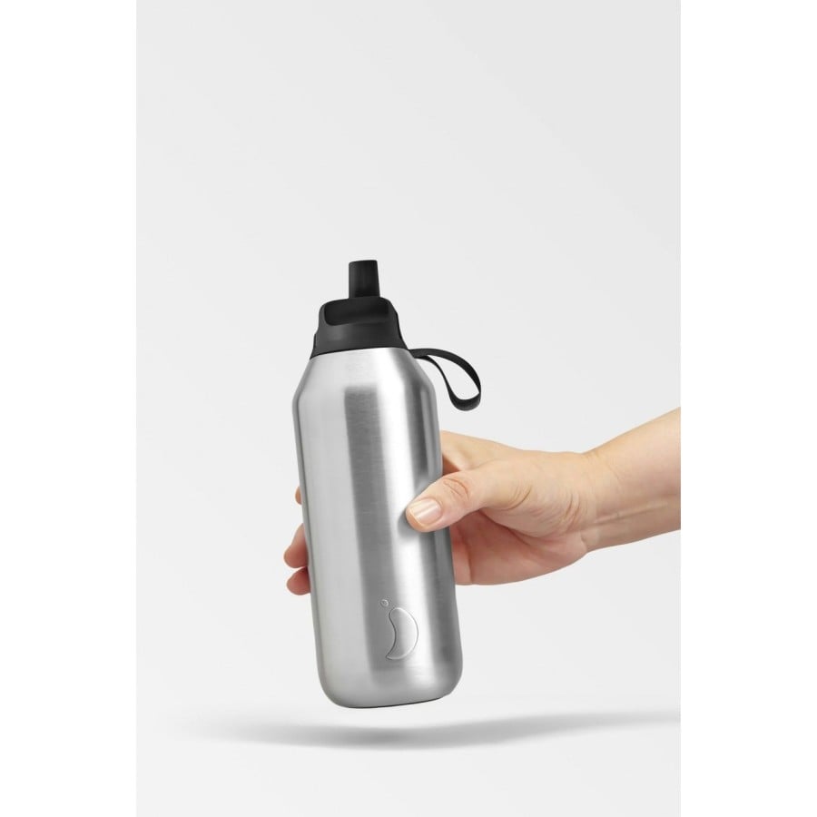 Chilly's Ανοξείδωτο Μπουκάλι Θερμός Series 2 Flip Stainless Steel 500ml