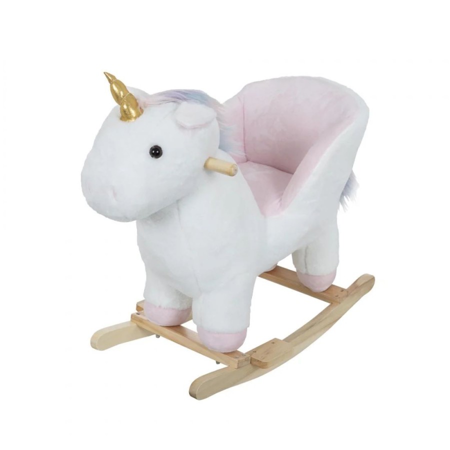 Manon De Pres Ξύλινος Κουνιστός Μονόκερος Unicorn 60εκ.