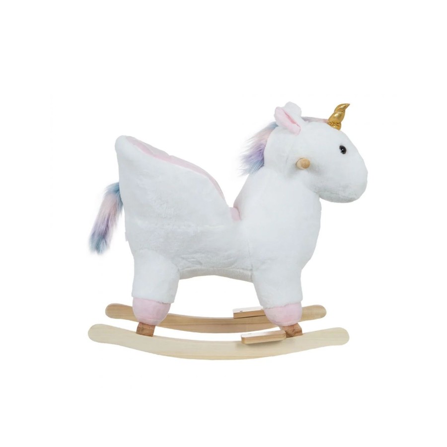 Manon De Pres Ξύλινος Κουνιστός Μονόκερος Unicorn 60εκ.