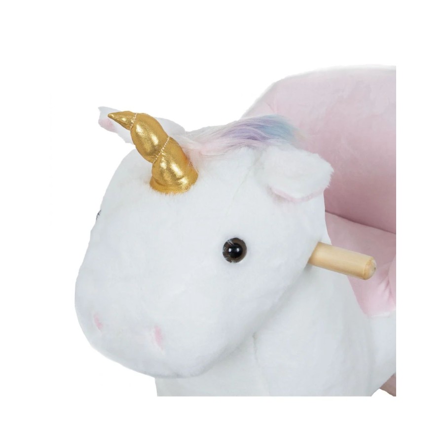 Manon De Pres Ξύλινος Κουνιστός Μονόκερος Unicorn 60εκ.