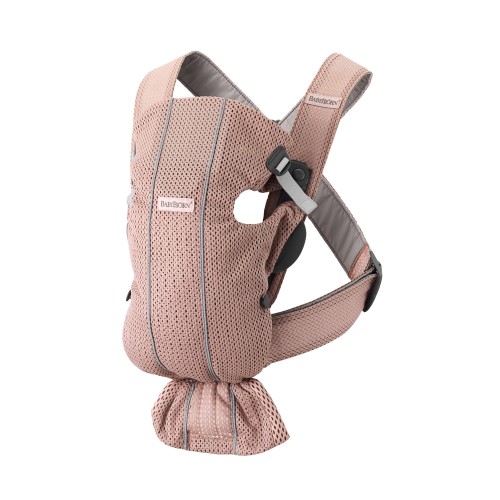 BabyBjörn Μάρσιπος Mini 3D Mesh Dusty Pink