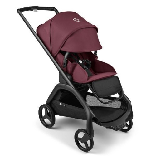 Bugaboo Παιδικό Καρότσι Dragonﬂy Complete Black-Dark Cherry