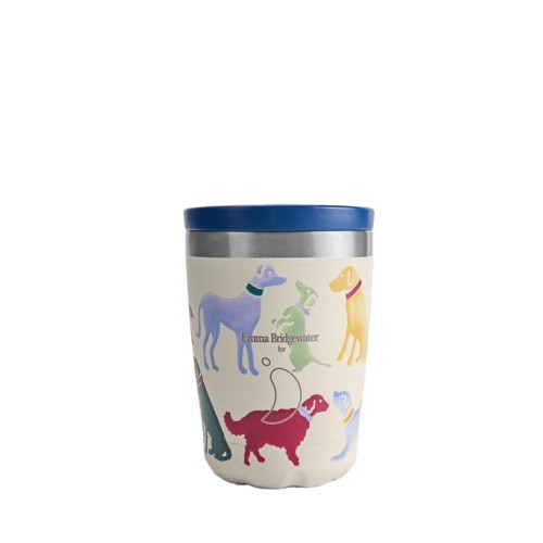 Chilly's Ανοξείδωτο Ισοθερμικό Ποτήρι Καφέ Coffee Cup Emma Bridgewater Polka Dogs 340ml