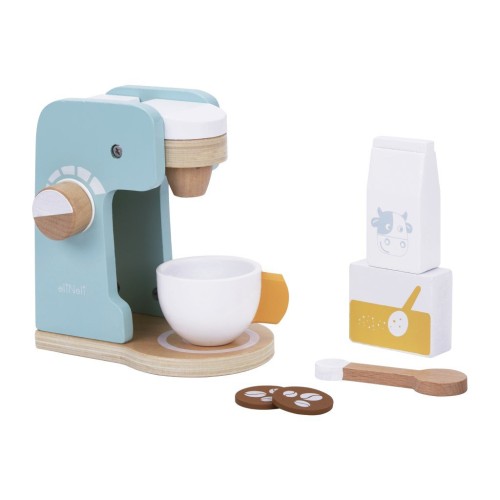 EliNeli Montessori Coffee Set Ξύλινη Παιδική Καφετιέρα