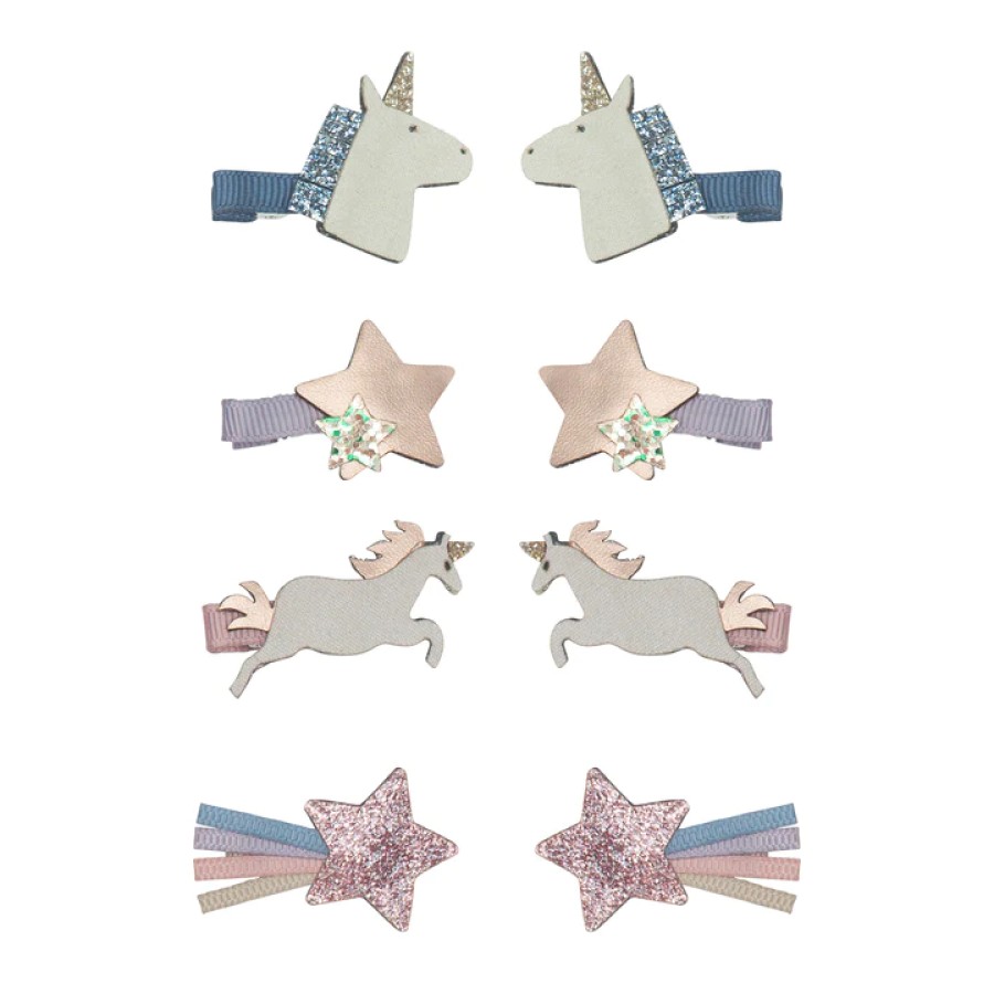 Mimi & Lula Κοκαλάκια Μαλλιών Unicorn Mini Clips 8τμχ.