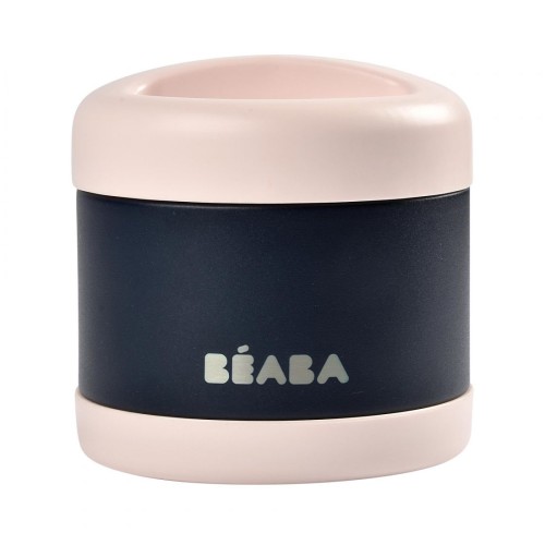 Beaba Παιδικό Θερμός Φαγητού 500ml Light Pink/Dark Blue