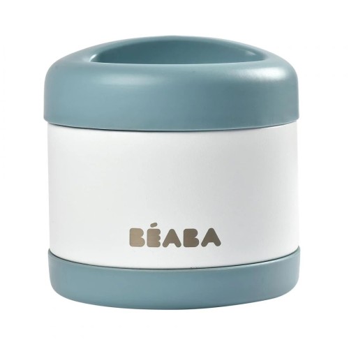 Beaba Παιδικό Θερμός Φαγητού 500ml Baltic Blue/White