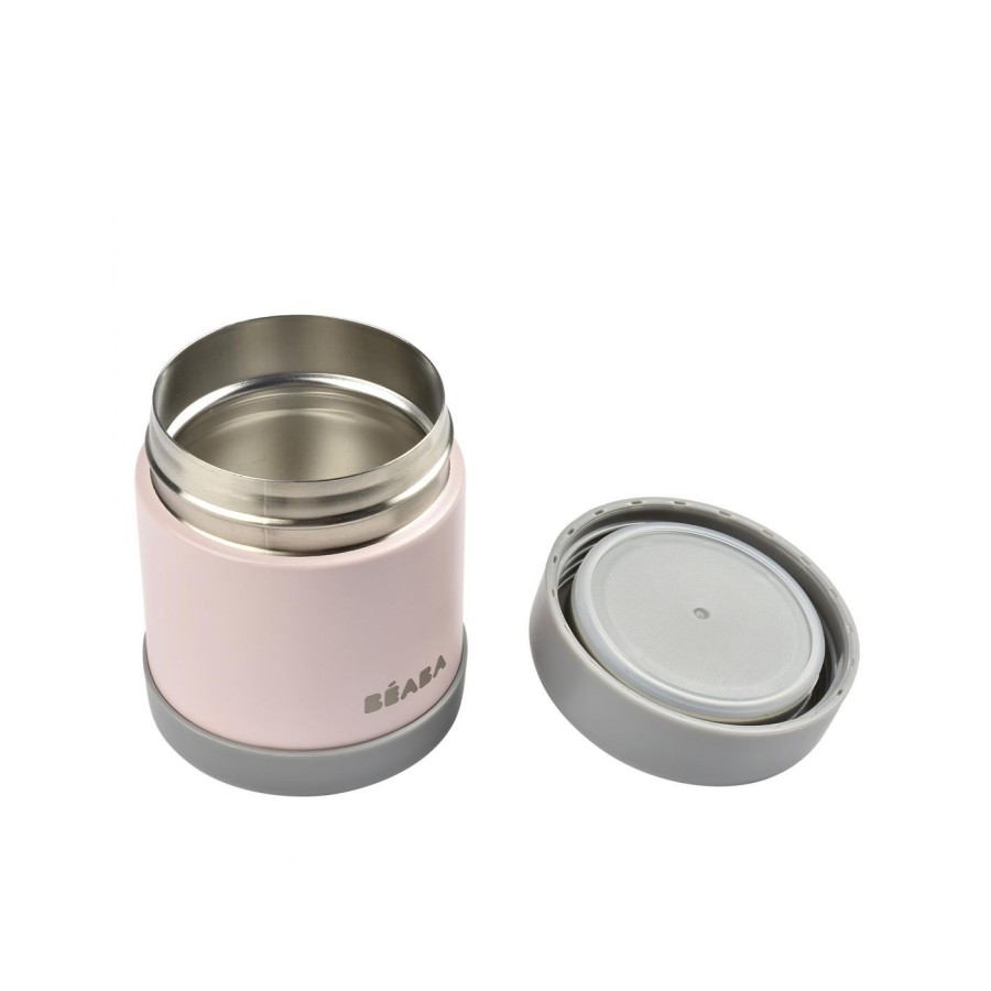 Beaba Παιδικό Θερμός Φαγητού 300ml Dark Mist Light Pink