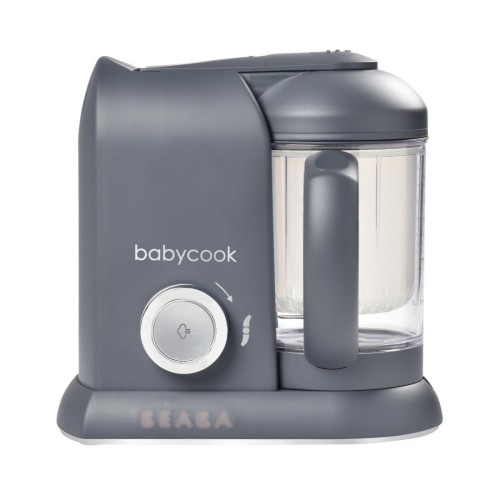 Beaba Βρεφικός Ατμογάγειρας & Μπλέντερ Babycook Solo Dark/Grey 1.1lt