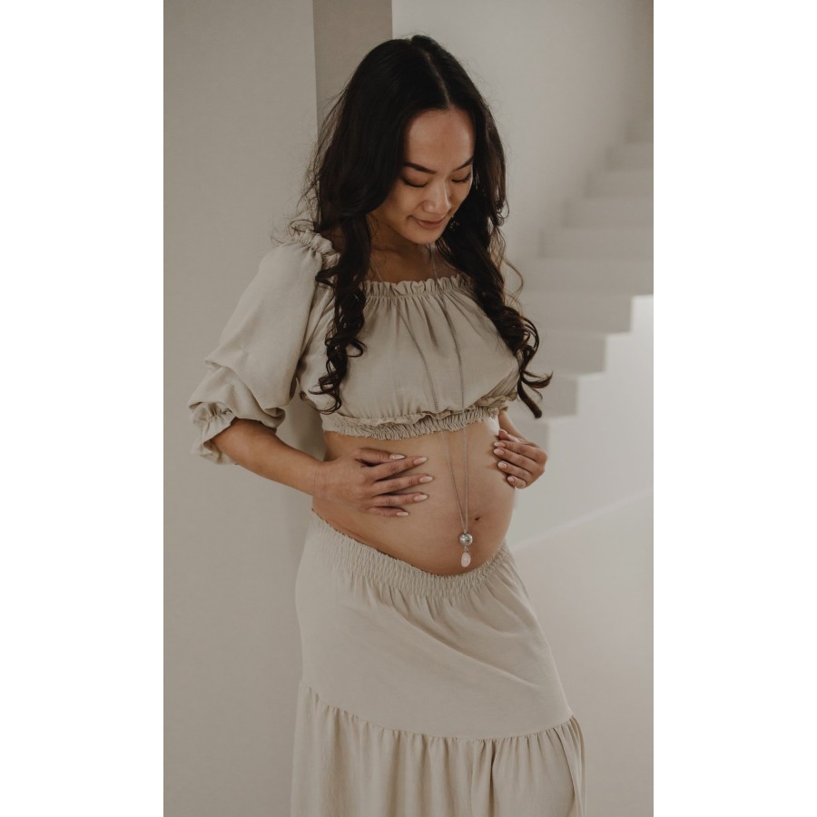 Proud Mama Μενταγιόν Εγκυμοσύνης Linn Φεγγαρόπετρα