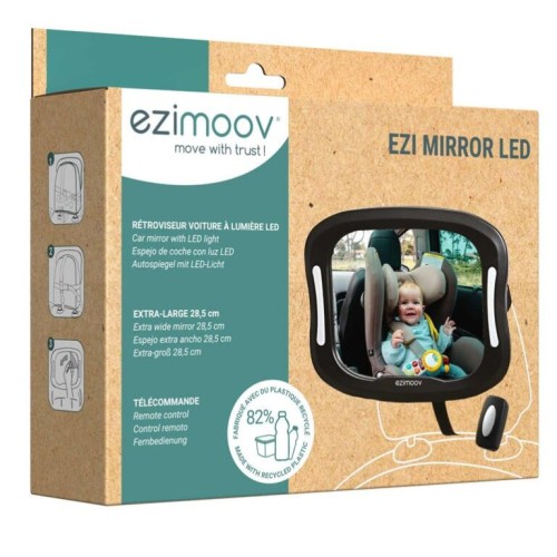 EziMoov Παιδικός Καθρέφτης Αυτοκινήτου Ezi Car Mirror με LED Φωτάκι