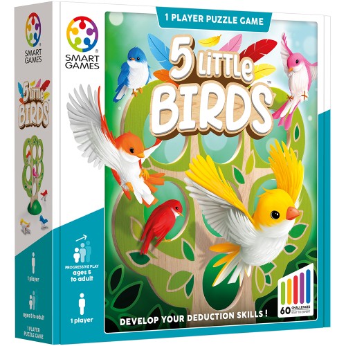 Smartgame Παιδικό Επιτραπέζιο με Σπαζοκεφαλιά 5 Little Birds