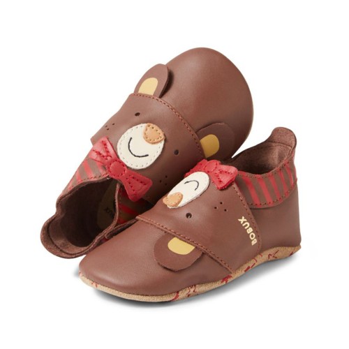 Bobux Βρεφικά Παπούτσια Soft Sole Smart Bear Cappuccino