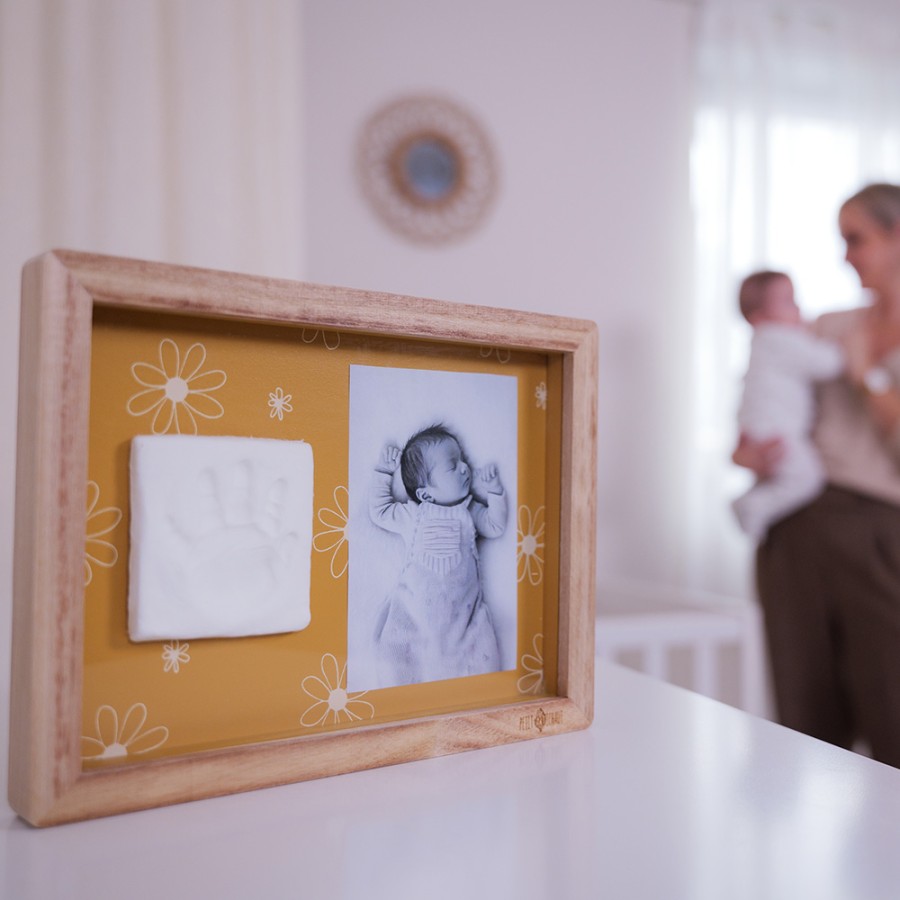 Petit Artichaut Κορνίζα με Αποτύπωμα Classic Frame Daisy Ochre