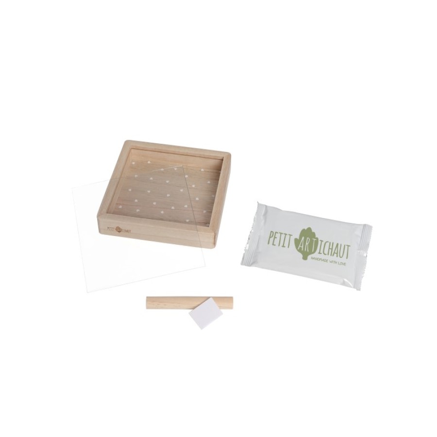 Petit Artichaut Κορνίζα με Αποτύπωμα Print Box Pretty Hearts