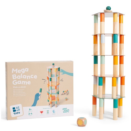 BS Toys Πύργος Ισορροπίας Mega Balance Game