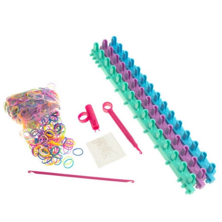 Girabrilla Creative ElastiColor Σετ Χάντρες για Βραχιολάκια Μπρασελέ 600τμχ.