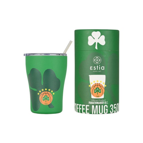 Estia Κούπα Θερμός Coffee Mug Panathinaikos BC Edition 350ml