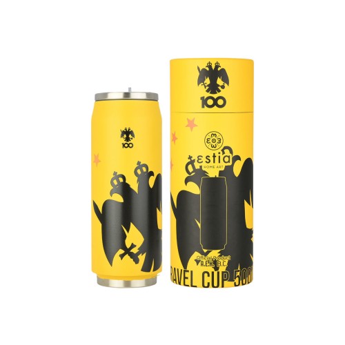 Estia Ποτήρι Θερμός Travel Cup AEK BC Edition 500ml