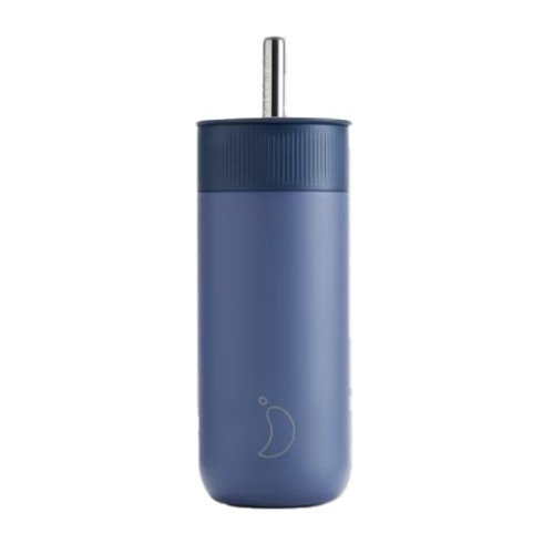 Chilly's Ανοξείδωτο Ποτήρι Θερμός 2 σε 1 Series 2 Switch 500ml Whale Blue