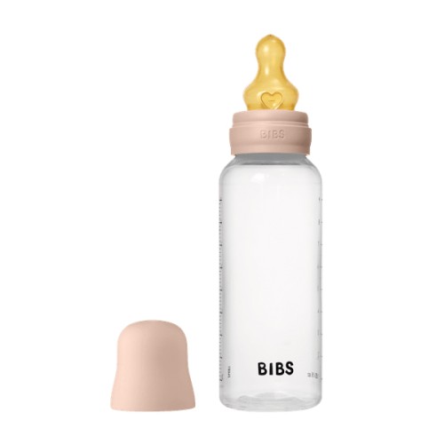 Bibs Πλαστικό Μπιμερό 270ml με Θηλή Latex Μεσαίας Ροής Blush