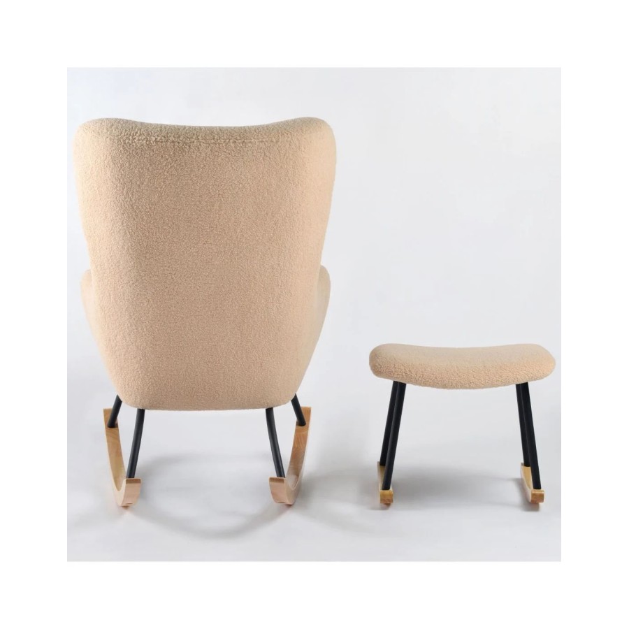 Baby Adventure Κουνιστή Πολυθρόνα Θηλασμού Teddy Beige