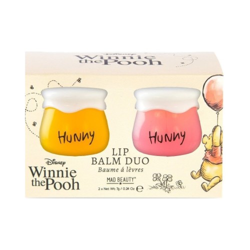 Mad Beauty Παιδικό Σετ Lip Balm Duo Disney Winnie The Pooh 2x7gr