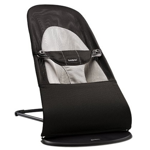 Babybjorn ρηλάξ Balance Soft Mesh ,Black/Grey